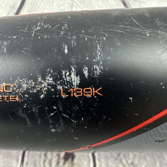 Used Axe Bat Strato Baseball Bat Flair Knob 31/23 Blk/Org 2 5/8 L139K - Picture 7 of 13